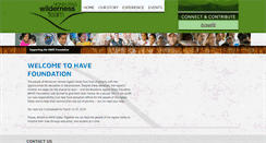 Desktop Screenshot of havefoundation.org